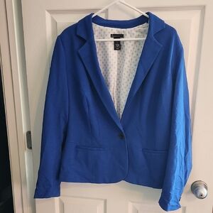 Lane Bryant Royal Blue Blazer